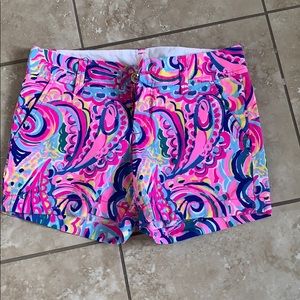 Lilly Pulitzer Callahan shorts size 00